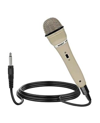 5 Core Microphone Xlr Dynamic Mic Karaoke Singing Handheld Microfono Wired Professional Unidirectional 1/4 Plug In Cord Connection for Vocal Dj Music