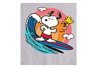 Hybrid Apparel Snoopy Woodstock Surf Men's Jersey Tank