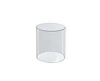 Azar Displays Clear Acrylic Cylinder, Plastic Round Container and Riser, 6"W x 8"H, Giftshop