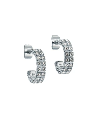 Ted Baker Jewelry Mellrie: Small Double Crystal Hoop Earrings