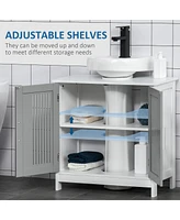 Simplie Fun Under Sink Cabinet with Adjustable Shelves