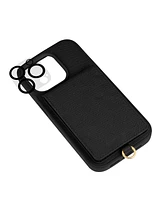 Anne Klein Women's Saffiano Leather iPhone Pro Case