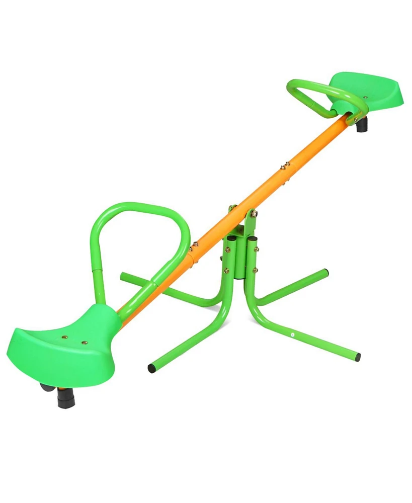 Simplie Fun Spinning Seesaw Teeter Totter for Outdoor Fun