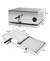 Kitchen Commercial Pizza Oven Stainless Steel Pan