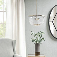 Streamdale Furniture Melrose 2-Light Beaded Chandelier