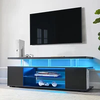 Entertainment Center for 70" Led Tv, Black