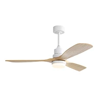 Streamdale Furniture 52" Ceiling Fan with Led Light & Remote