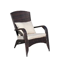 Patio Chair With Cushions(Beige Cushion)