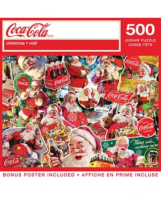 Masterpieces Coca-Cola Holiday 500 pc Puzzles