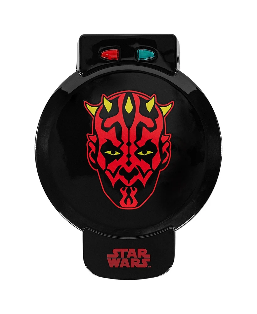 Uncanny Brands Star Wars Darth Maul Waffle Maker - The Sith Lord On Your Waffles