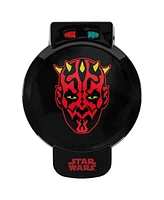 Uncanny Brands Star Wars Darth Maul Waffle Maker - The Sith Lord On Your Waffles