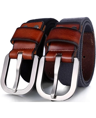 Mio Marino Men's Classic Flex Canvas Belt