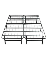 14" Adjustable Foldable Steel Bed Frame