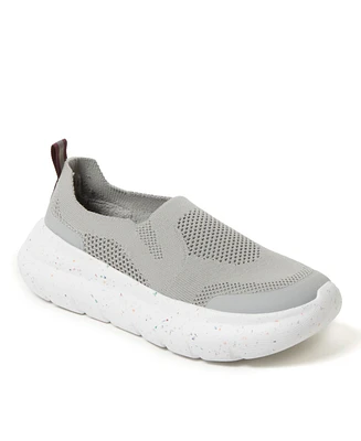Dearfoams Women's ReGrind Crimson Lightweight Slip-On Sneaker