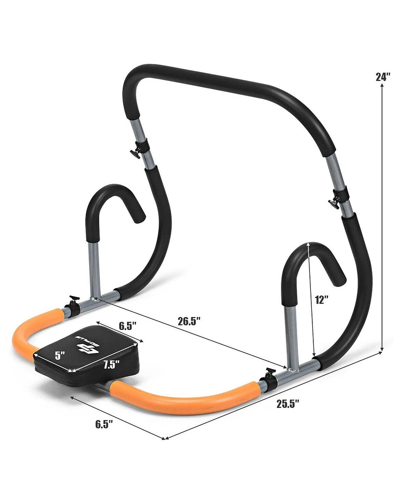 Slickblue Portable Exercise Ab Fitness Crunch for Home Gym