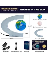 Usa Toyz Gravity Globe Earth + Moon Balls With C Frame Set