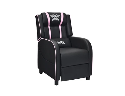 Slickblue Massage Racing Gaming Single Recliner Chair