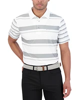 Ben Sherman Mixed Mod Stripes Tech Jersey Sports Fit Polo