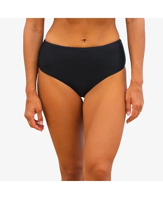 Calypsa Plus Calysa 2in1 Bikini Bottom With Snap On Mesh Skirt