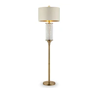 Streamdale Furniture 62.25-Inch Pluviam Crystal Floor Lamp