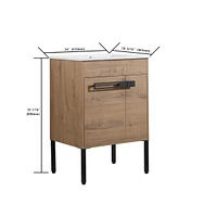 24 Inch Bathroom Vanity With Sink, Freestanding Bathroom Vanity Or Floating Is Optional Conversion