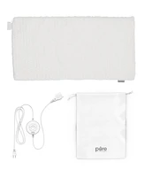 Pure Enrichment PureRadiance Luxury Heating Pad for Cramps, Back, Neck, Shoulder Pain Relief, Modern Design, Soft Micromink, 6 Heat Settings, Machine