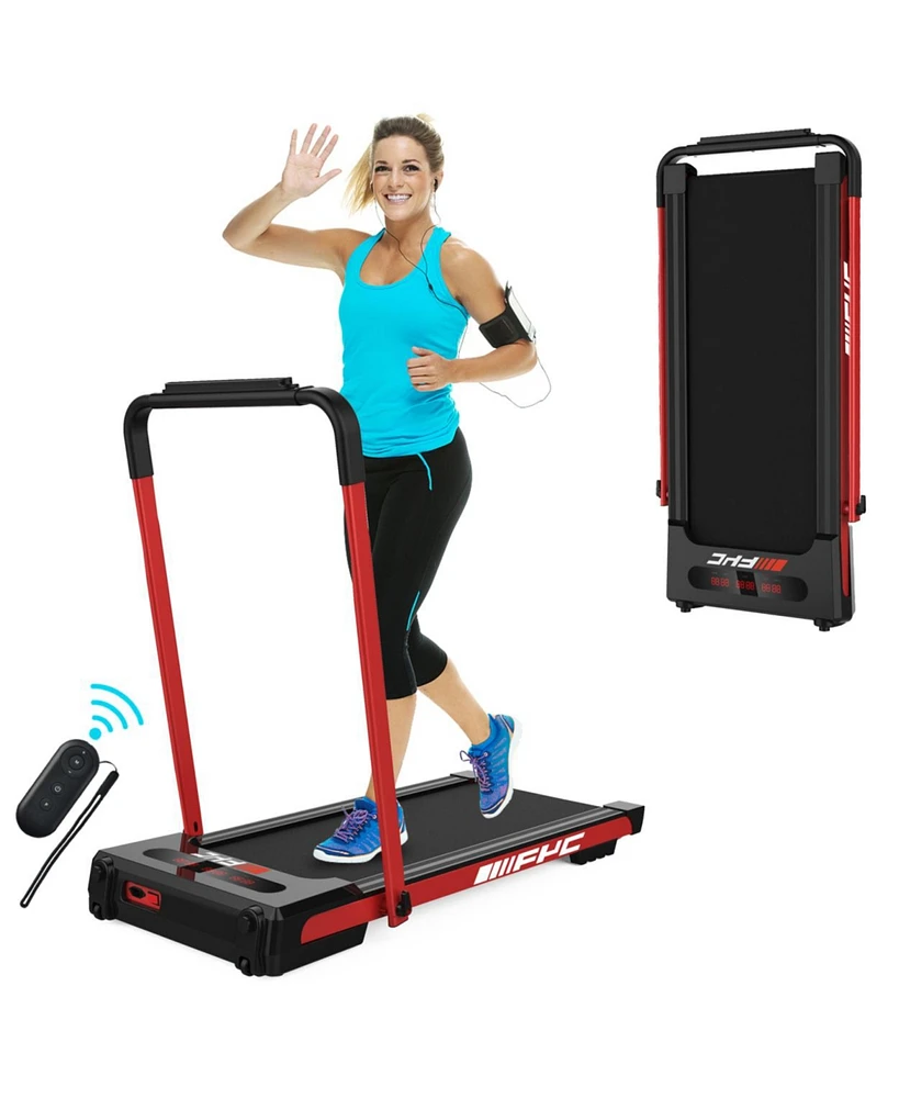 Simplie Fun Home Folding Electric Treadmill - Compact & Installation-Free