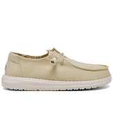 Hey Dude Women's Wendy Canvas Casual Moccasin Sneakers from Finish Line