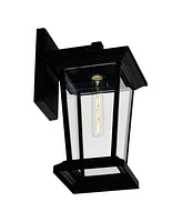 Cwi Lighting 15.3" Metal Leawood 1 Light Outdoor Wall Light