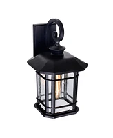 Cwi Lighting 17.3" Metal Blackburn 1 Light Outdoor Wall Lantern