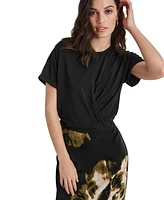 Dkny Women's T-Shirt Midi Dress