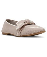 Anne Klein Women's Teryn Knit Knotted Bow Loafers