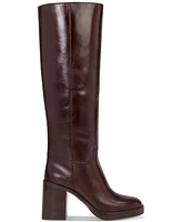 Vince Camuto Women's Gibi Wide-Calf Platform Knee-High Boots