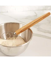 Rsvp International Olive Wood 11" x 3" Swedish Dough Whisk