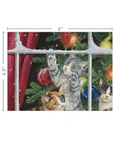 Lang Kitten Christmas Boxed Cards