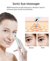 TOUCHBeauty 2 in 1 Sonic Facial Brush Cleanser Eye Massager