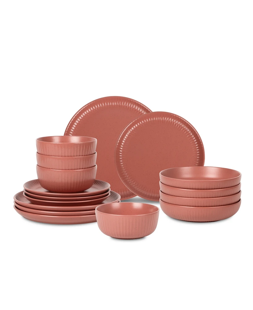 Stone Lain Logan 16 Pc. Dinnerware Set, Service for 4