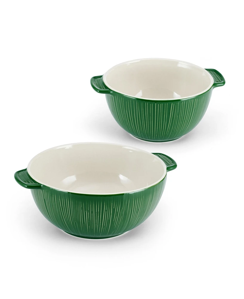 Fitz and Floyd Sicily Serving Bowls, Set of 2