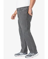 Liberty Blues by KingSize Men's Big & Tall Straight-Fit Stretch 5-Pocket Jeans