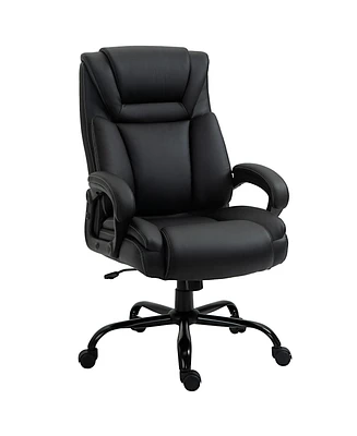 Simplie Fun Vinsetto Big & Tall 400lbs Executive Office Chair, Black