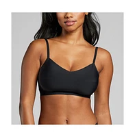 Siella Women's Invisible V-Neck Bra