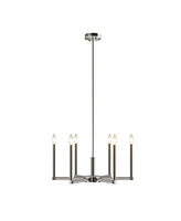 Streamdale Furniture Renzetti 6-Light Contemporary Candelabra Style Chandelier