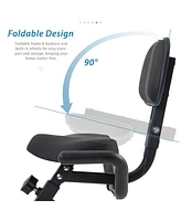 Streamdale Furniture 10-Level Resistance X-Bike with Arm Bands & Backrest