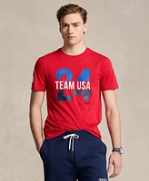 Polo Ralph Lauren Men's Team Usa Custom Slim-Fit Graphic T-Shirt