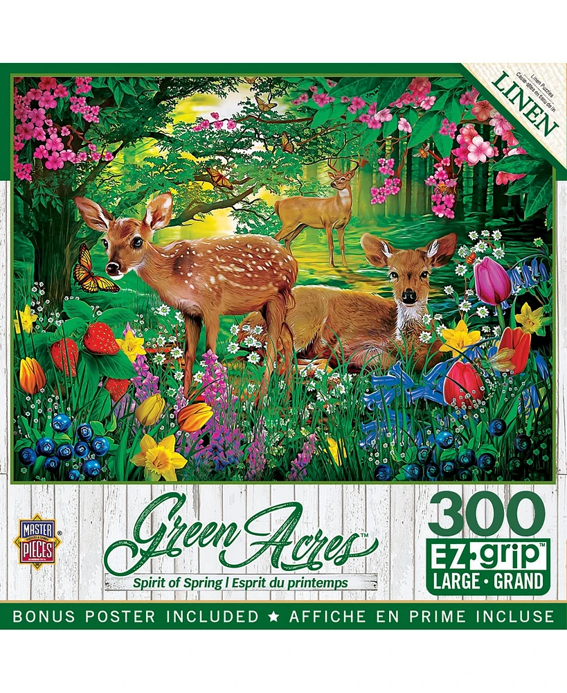 Masterpieces Green Acres - Spirit of Spring 300 Piece Ez Grip Puzzle