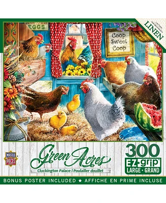 MasterPieces Puzzles MasterPieces Green Acres - Cluckington Palace 300 Piece Ez Grip Puzzle