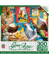 MasterPieces Puzzles MasterPieces Green Acres - Cluckington Palace 300 Piece Ez Grip Puzzle