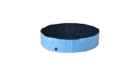 Slickblue 55" Pvc Outdoor Foldable Pet and Kids Swimming Pool