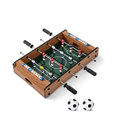 Slickblue 20" Foosball Table Mini Tabletop Soccer Game