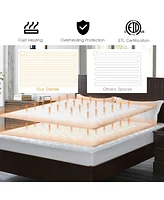 Costway Heated Electric Mattress Pad King Size